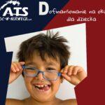 Dofinansowanie na okulary dla dziecka